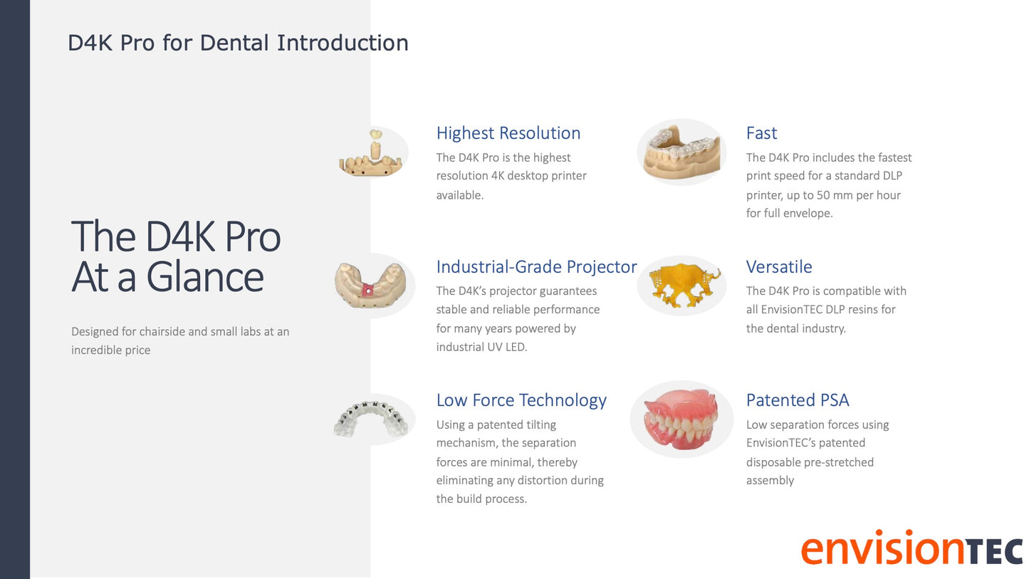 EnvisionTEC/Desktop Health D4K Pro